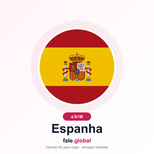 eSIM Espanha — fale.global